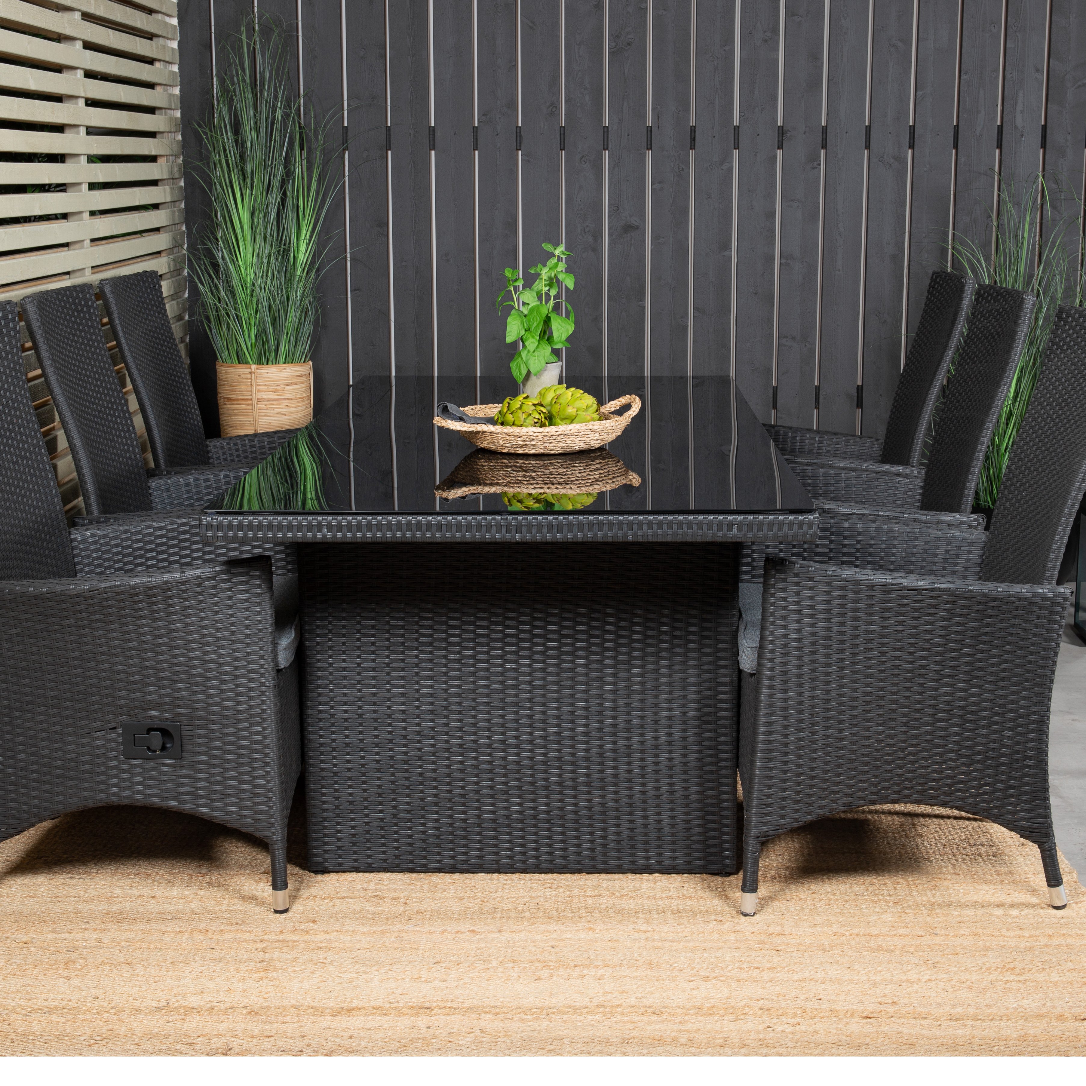 Matgrupp Venture Home Pishi 200 med 6 Pishi Stolar