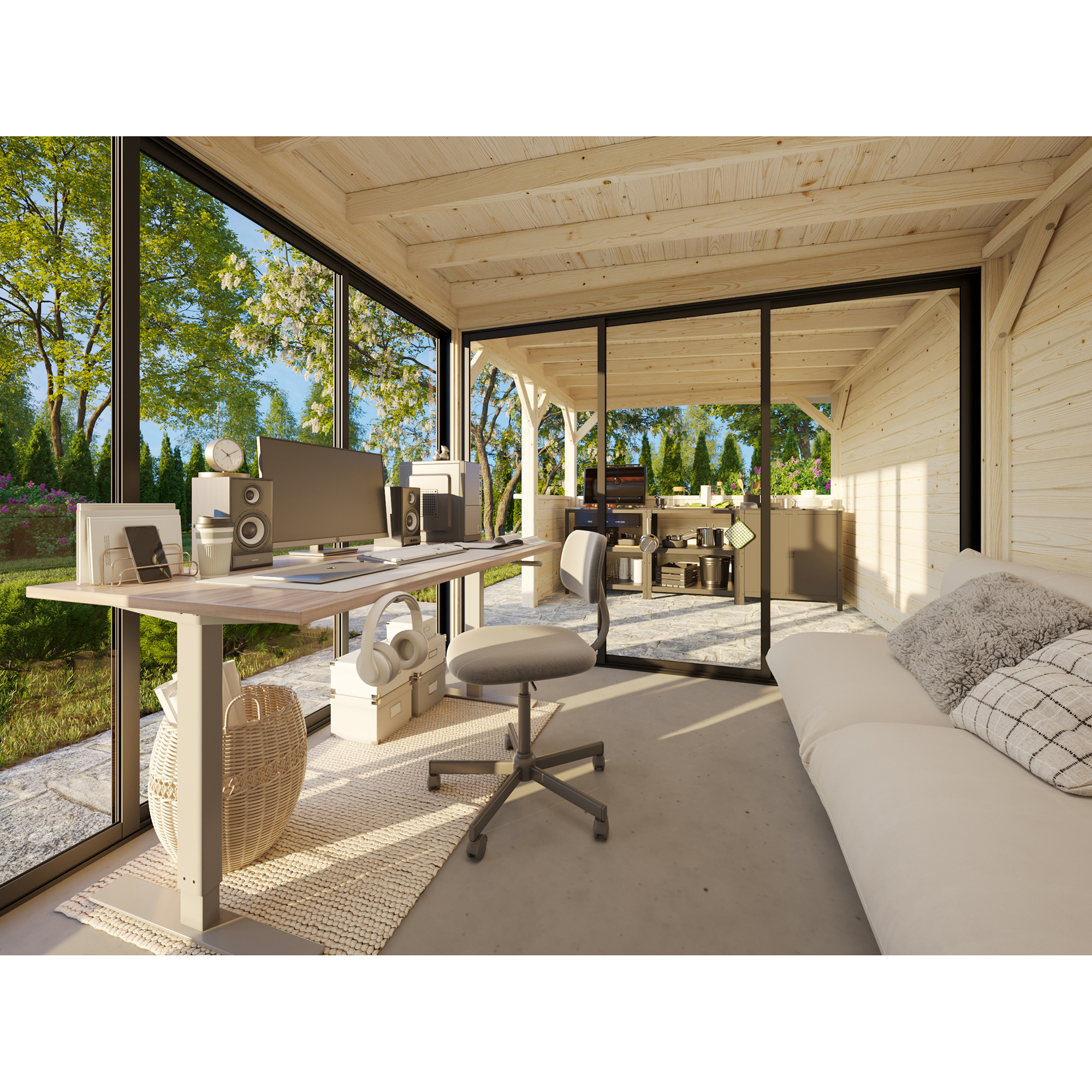 Uterum Palmako Lenna 16,6 m2 Set 707 Slide Plus