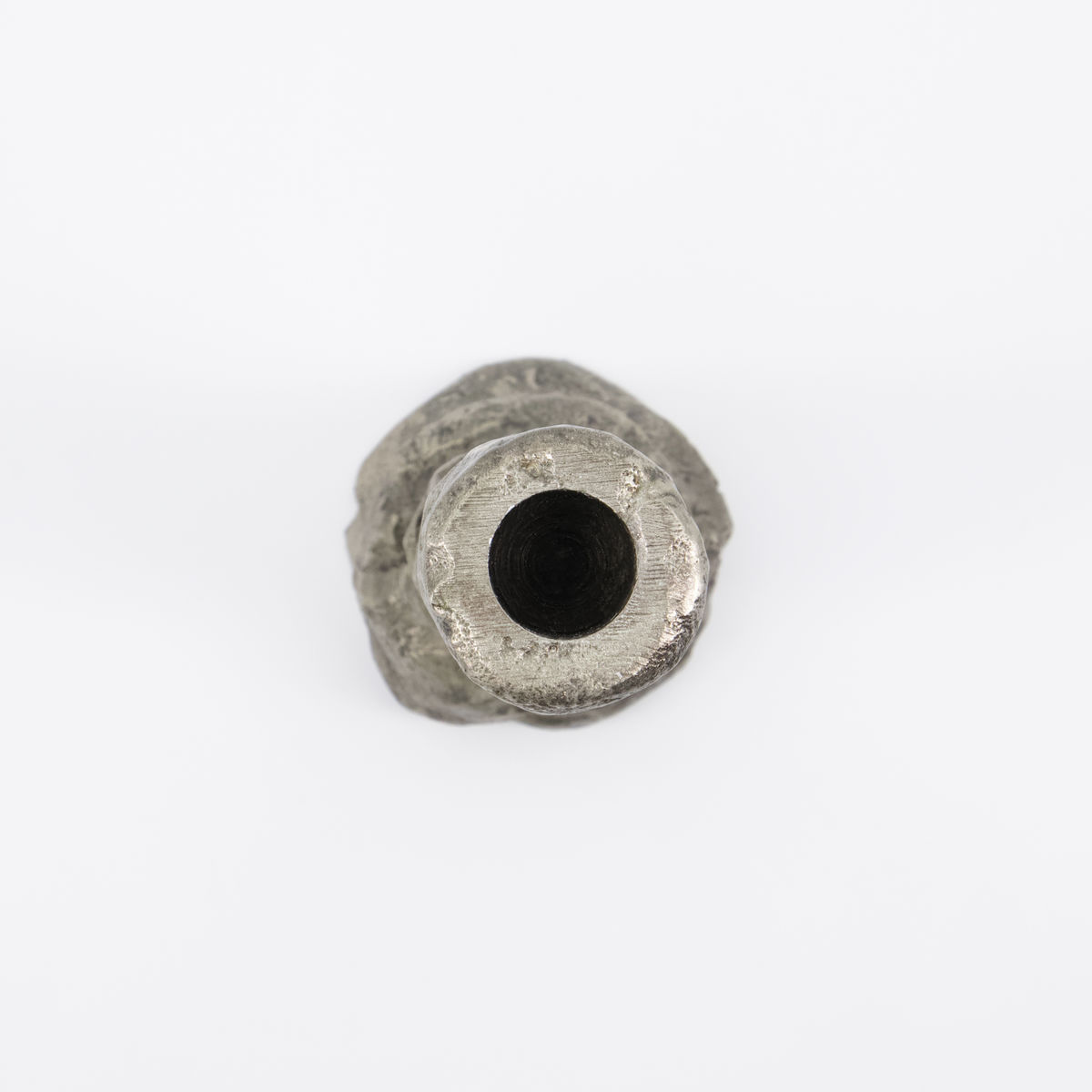 Ljusstake House Doctor Raku Antiksilver