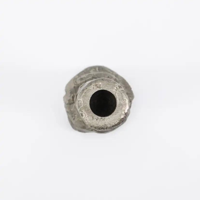 Ljusstake House Doctor Raku Antiksilver