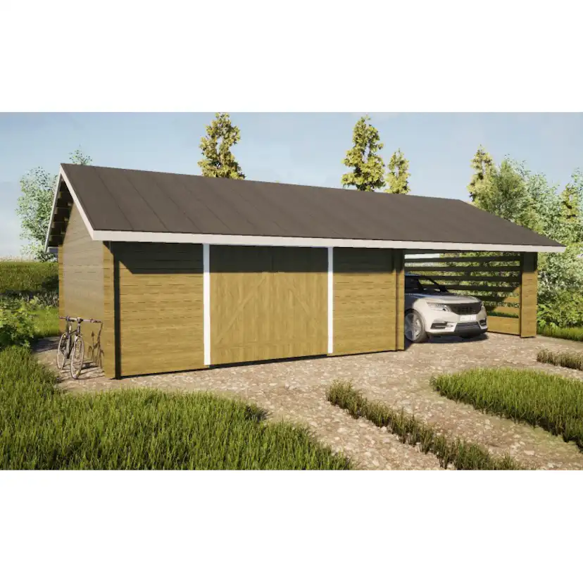 Garage & Carport LP Garden AT30KL (53,9 m²)