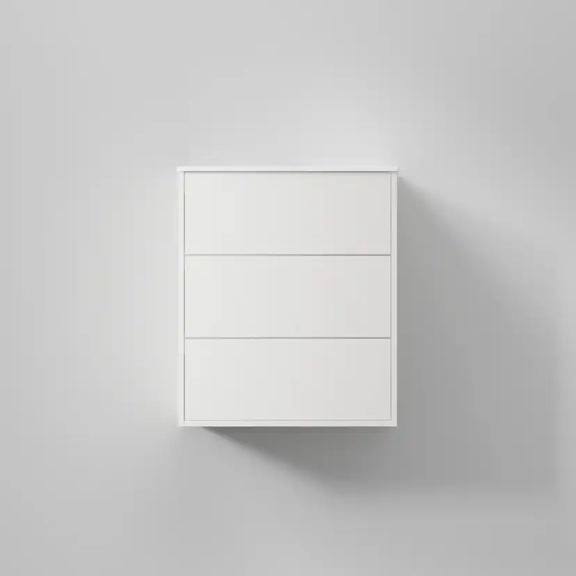 Kommod Terra Solid 60, Pure White, 3 Lådor Färg: Pure White, Bredd: 600 mm