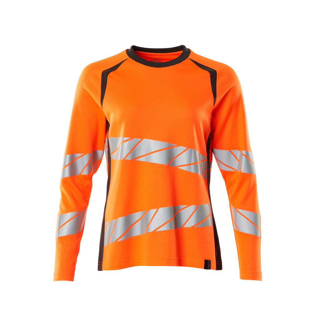 Mascot ACCELERATE SAFE T-shirt, långärmad 19091-771-1418 Storlek: XL ONE, Färg: Hi-vis Orange/mörk Antracit