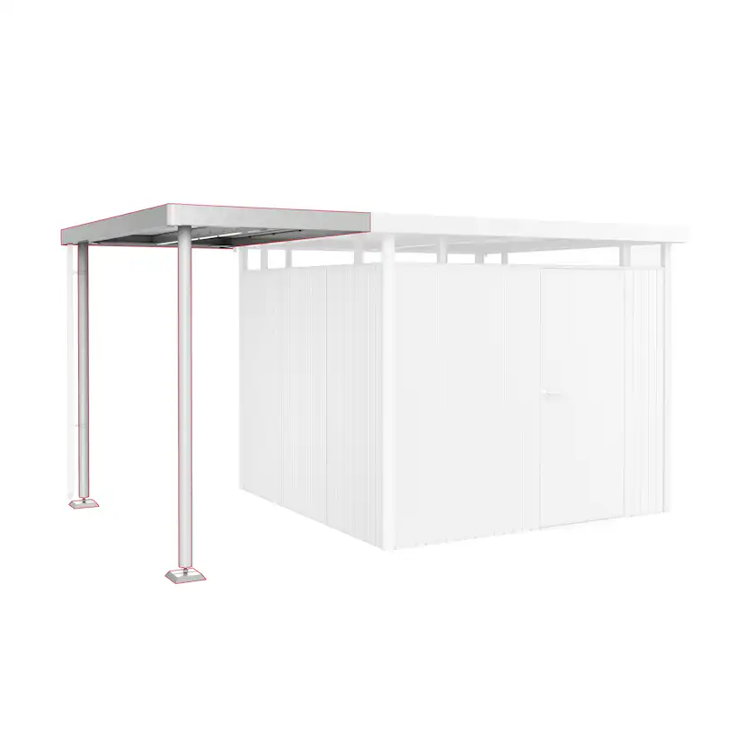 Sidotak HighLine H4 Storlek S metallic silver Silver