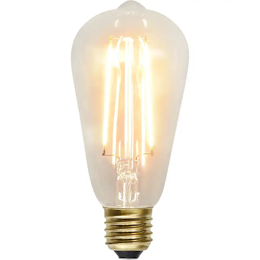 LED-lampa Star Trading E27 ST64 Soft Glow