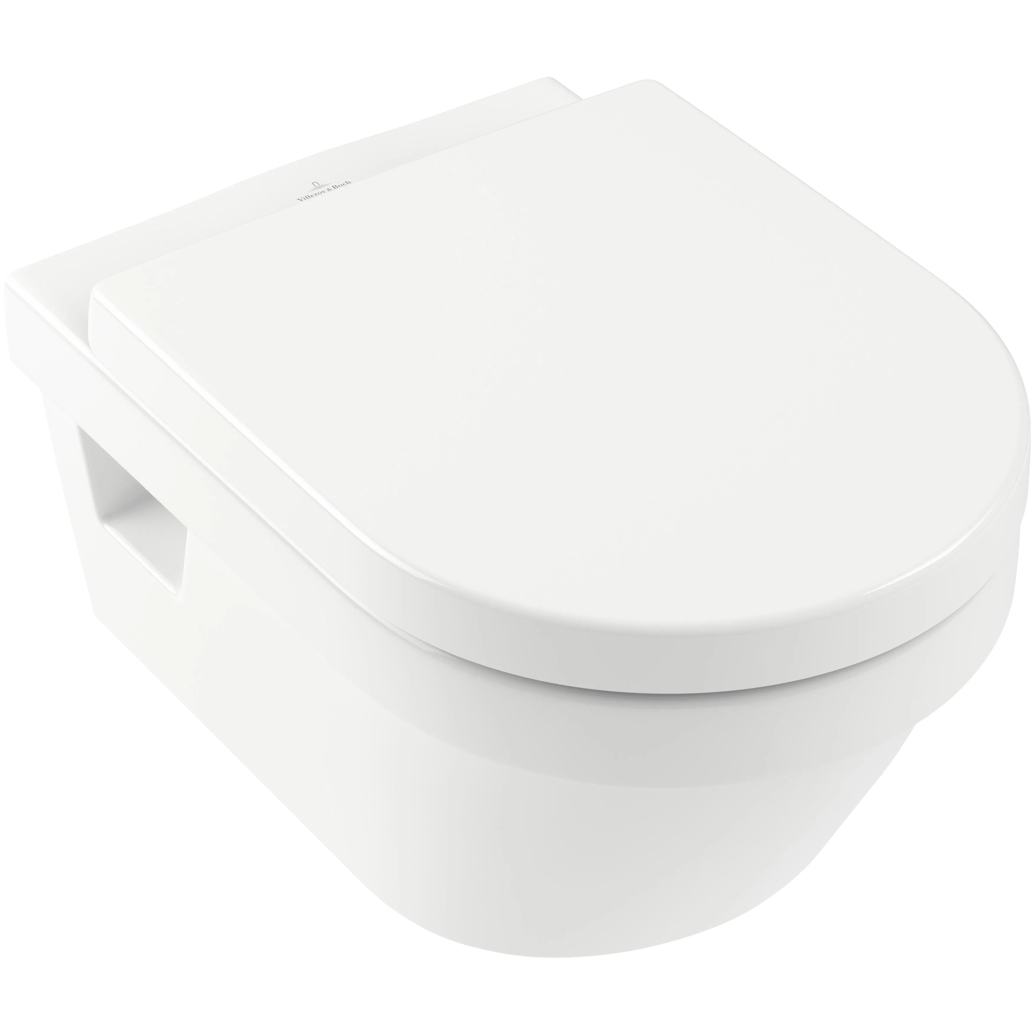 Vägghängd toalett Villeroy & Boch Architectura 5684R001 Vit Alpin, utan Ceramic Plus utan Toalettsits