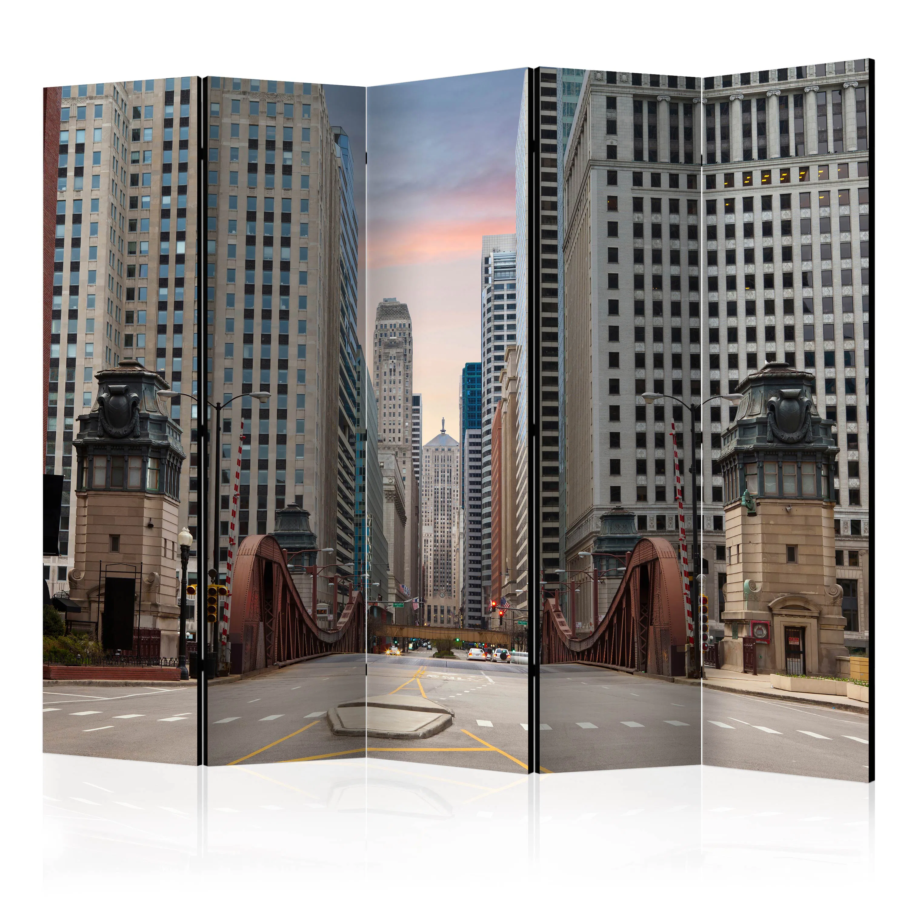 Rumsavdelare Skärmvägg Arkiio Chicago Street II 225x172 cm