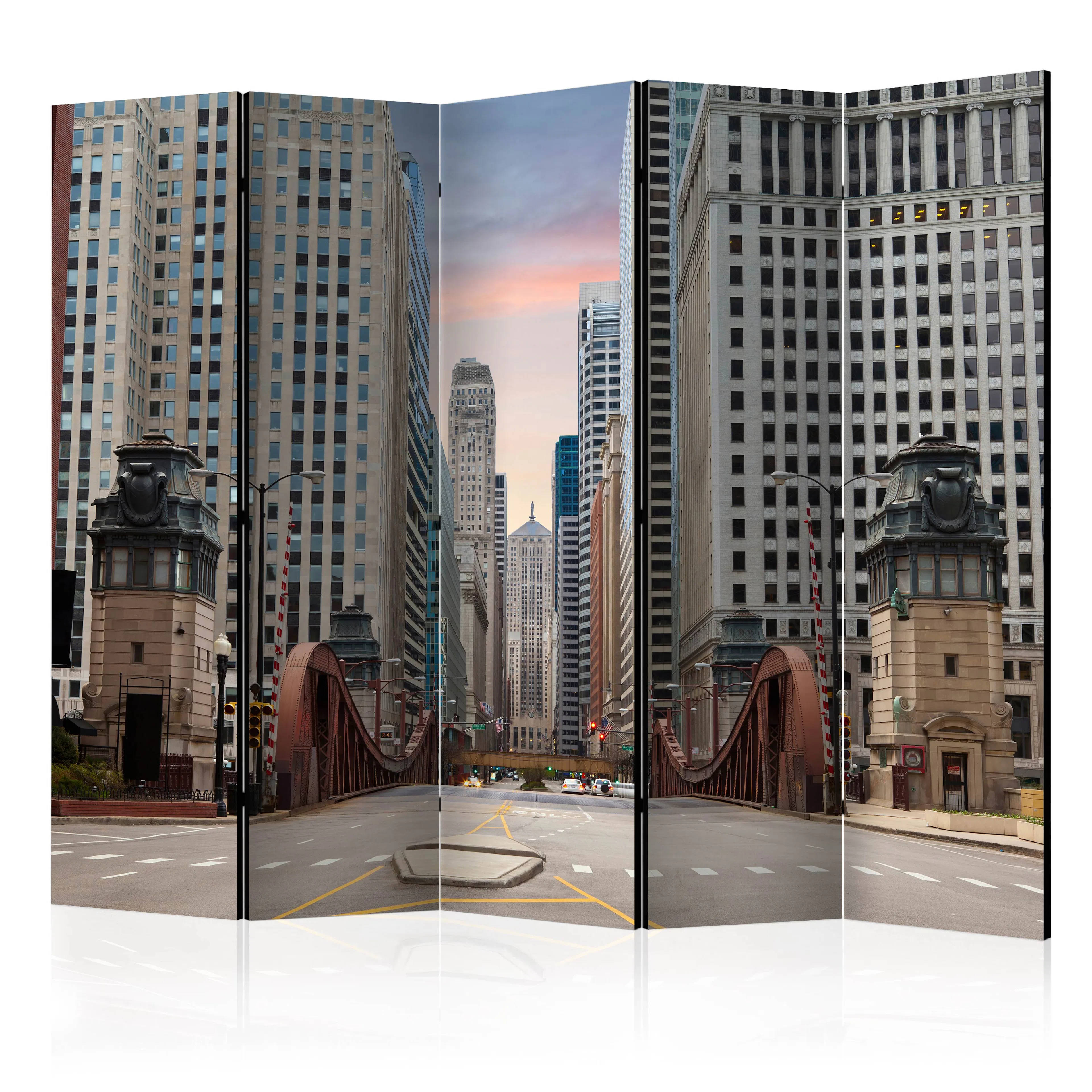 Rumsavdelare Skärmvägg Arkiio Chicago Street II 225x172 cm