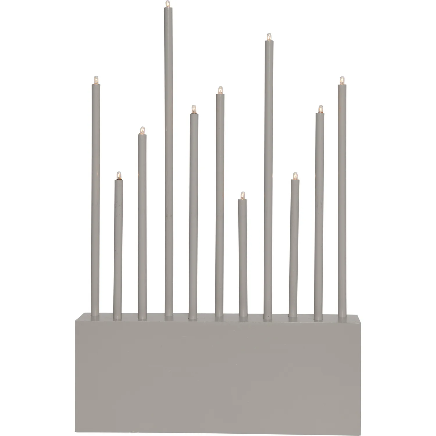 Ljusstake Buzz Ljusgrå