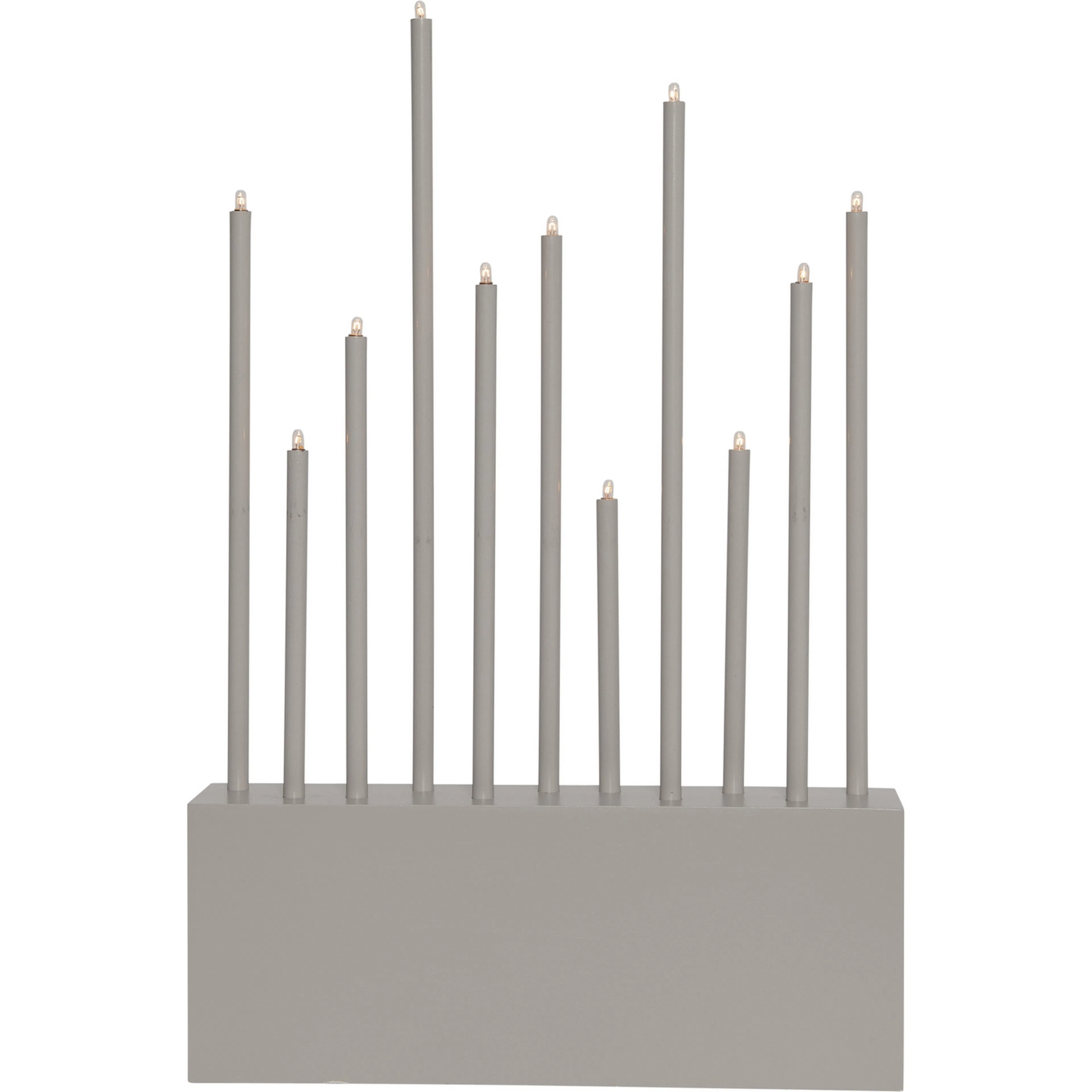 Ljusstake Buzz Ljusgrå