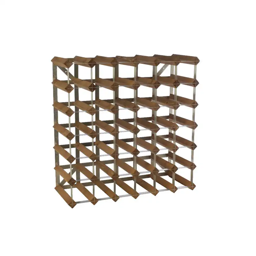 Vinställ Traditional Wine Rack 42 Flaskor Påbyggningsbart