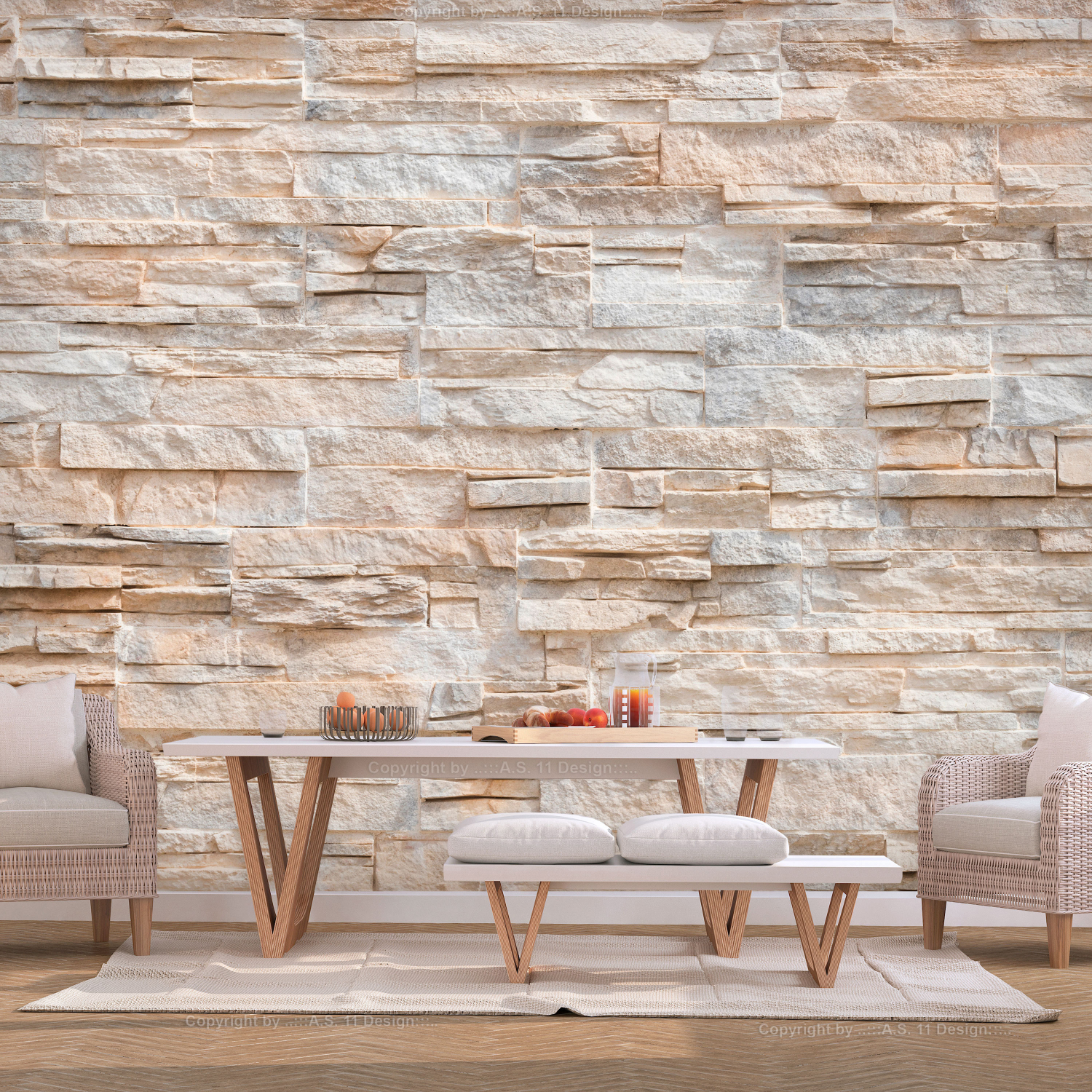Fototapet Arkiio Stony Gracefulness