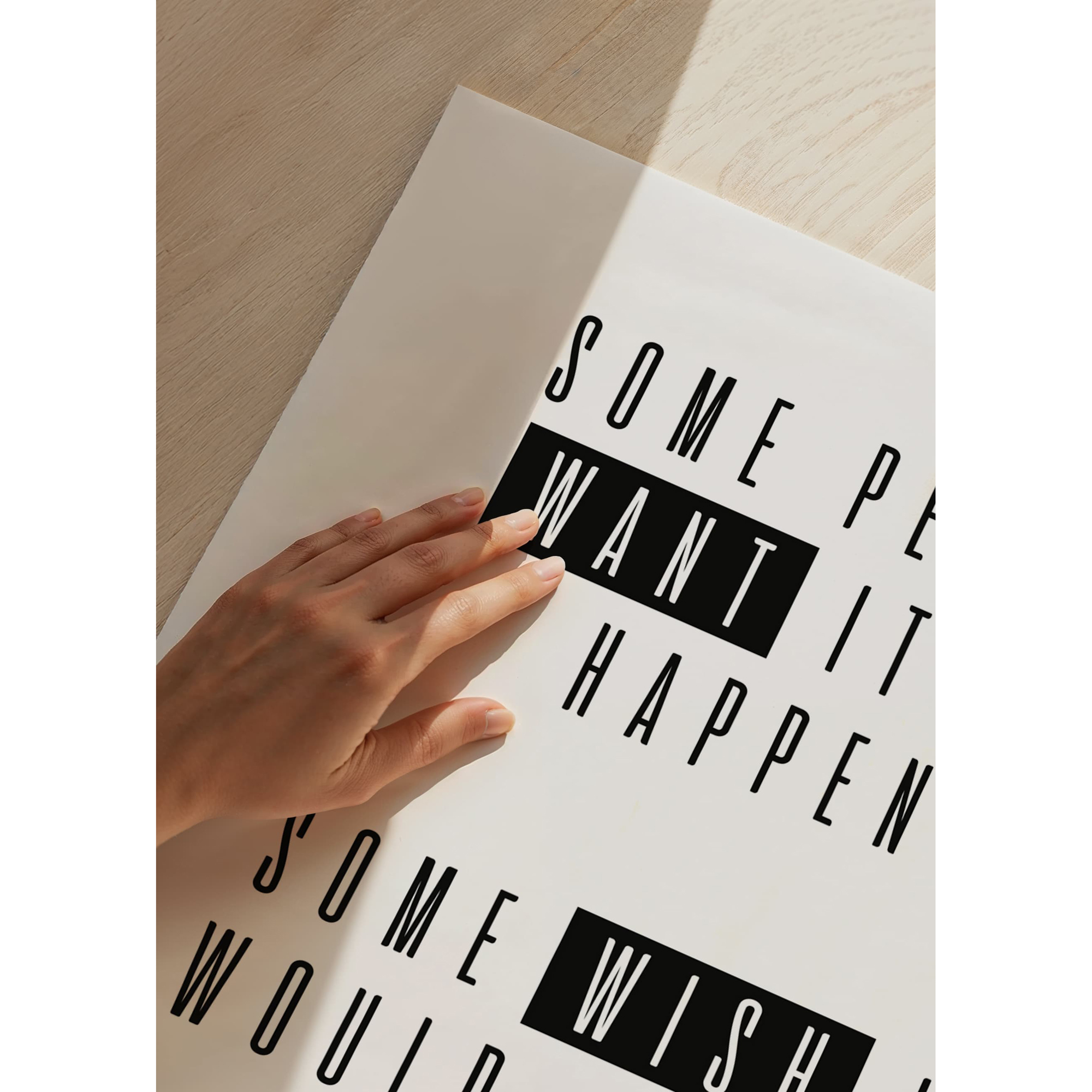 Poster Gallerix Make It Happen