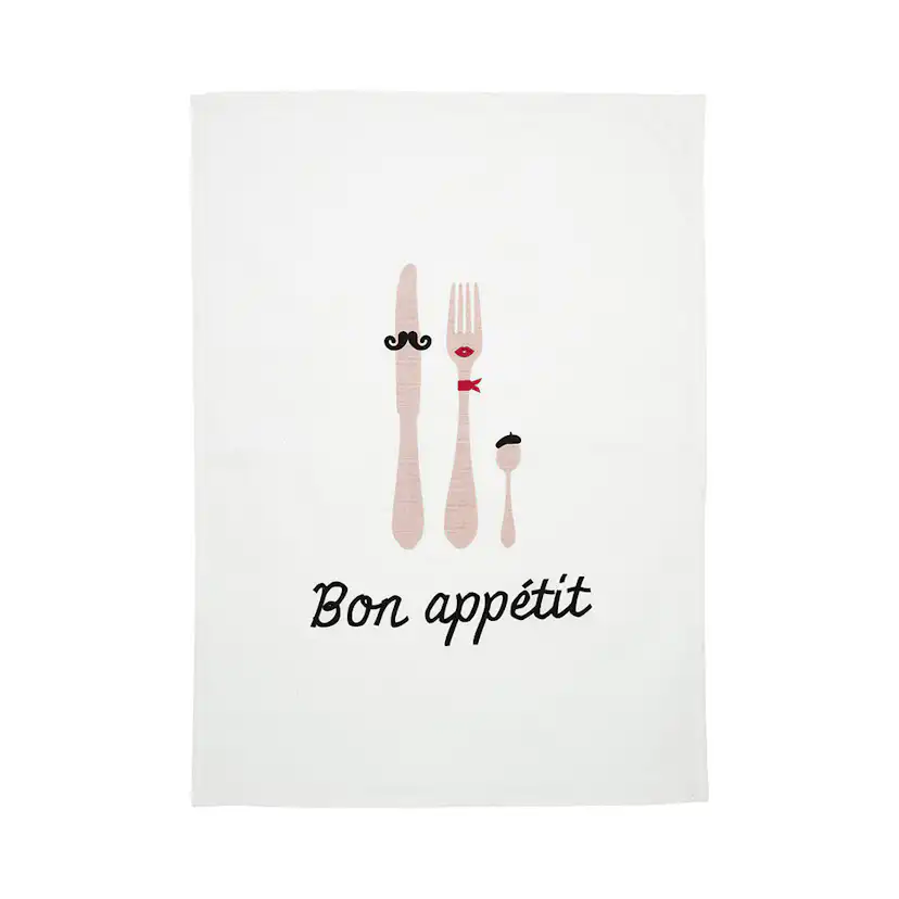 Presentförpackning Svanefors A Box with Love Disk & Handduk Bon Appetit