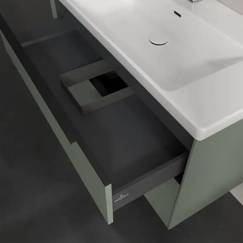 Tvättställsskåp Villeroy & Boch Subway 3.0 med 2 Lådor