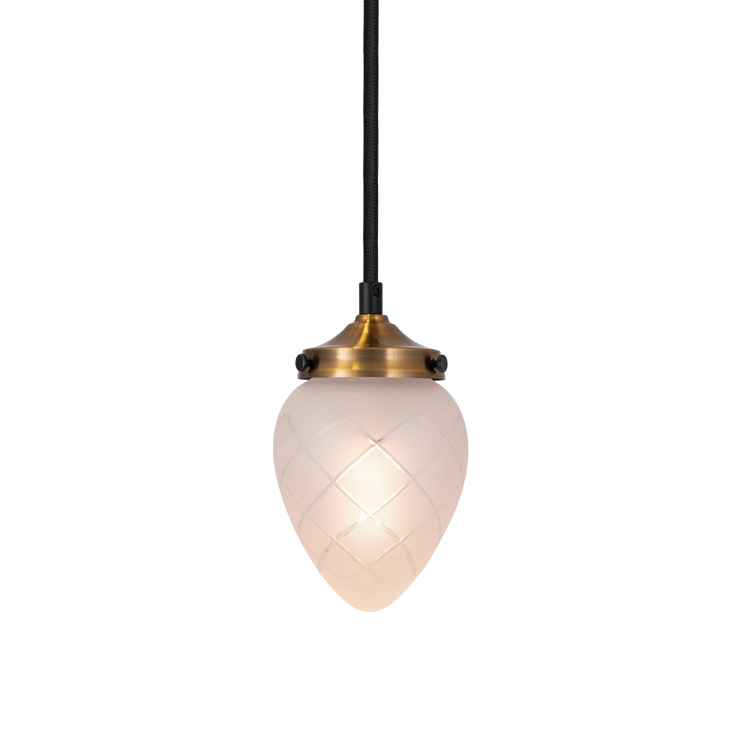 Taklampa Globen Lighting Juni Slipad