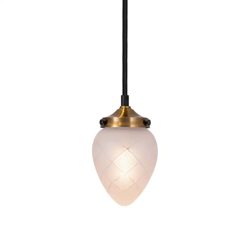Taklampa Globen Lighting Juni Slipad