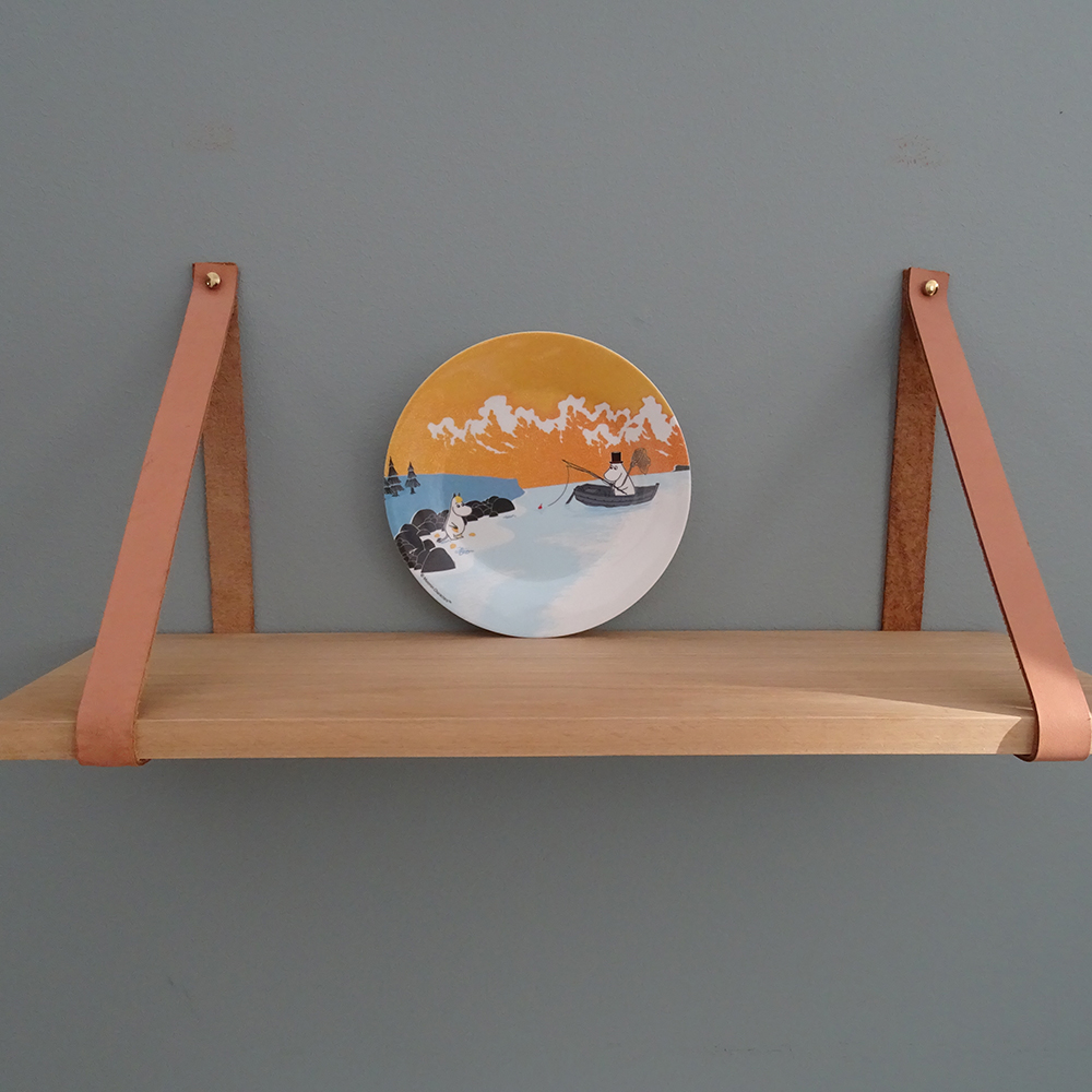 Barntallrik Rätt Start Mumin Skog & Sjö Orange