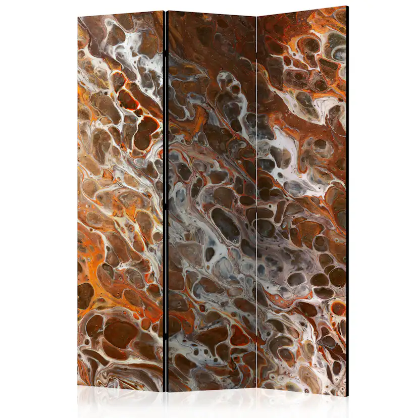 Rumsavdelare Skärmvägg Arkiio Brown Craters 135x172 cm