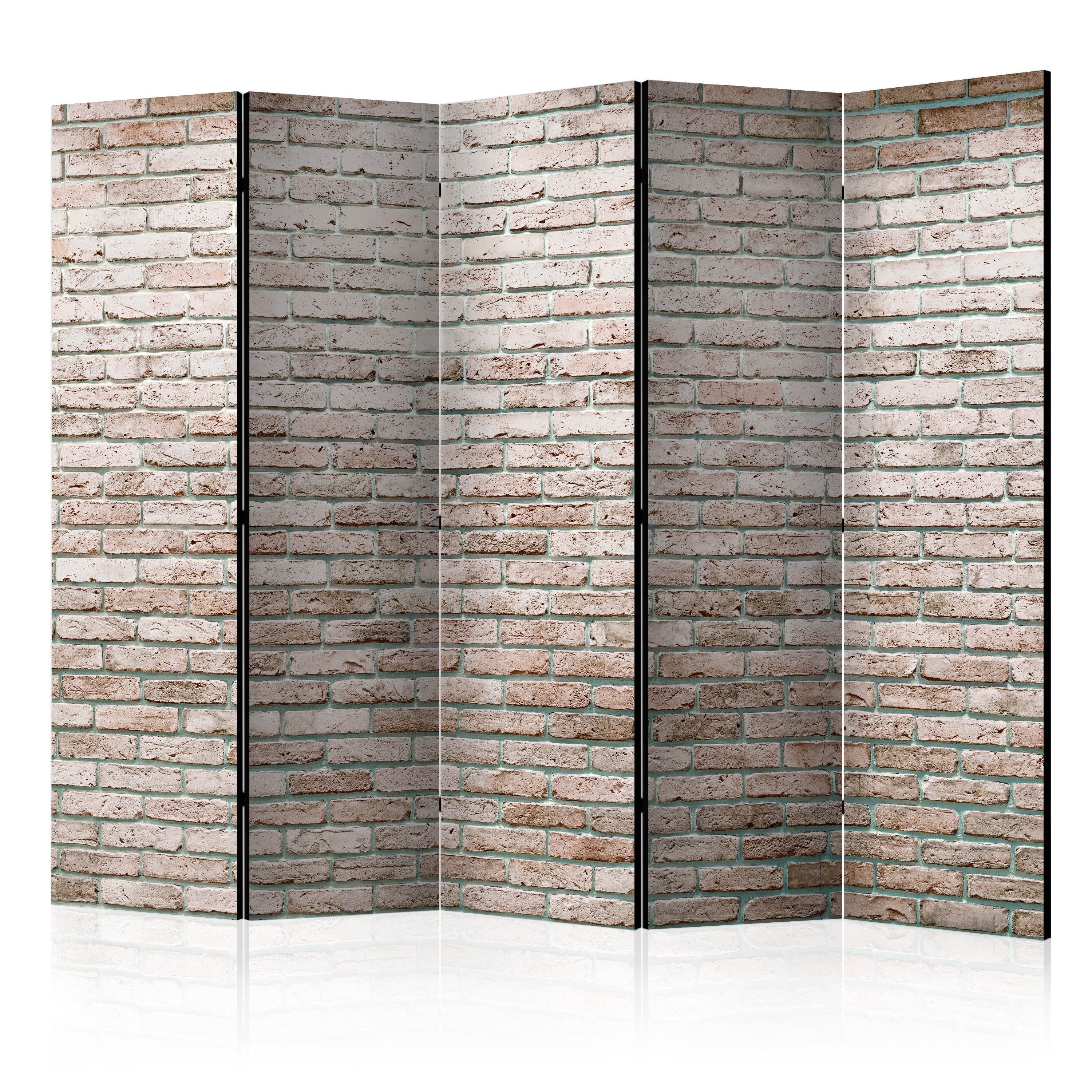 Rumsavdelare Skärmvägg Arkiio Elegant Brick II 225x172 cm