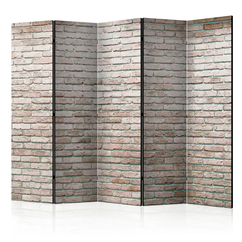 Rumsavdelare Skärmvägg Arkiio Elegant Brick II 225x172 cm