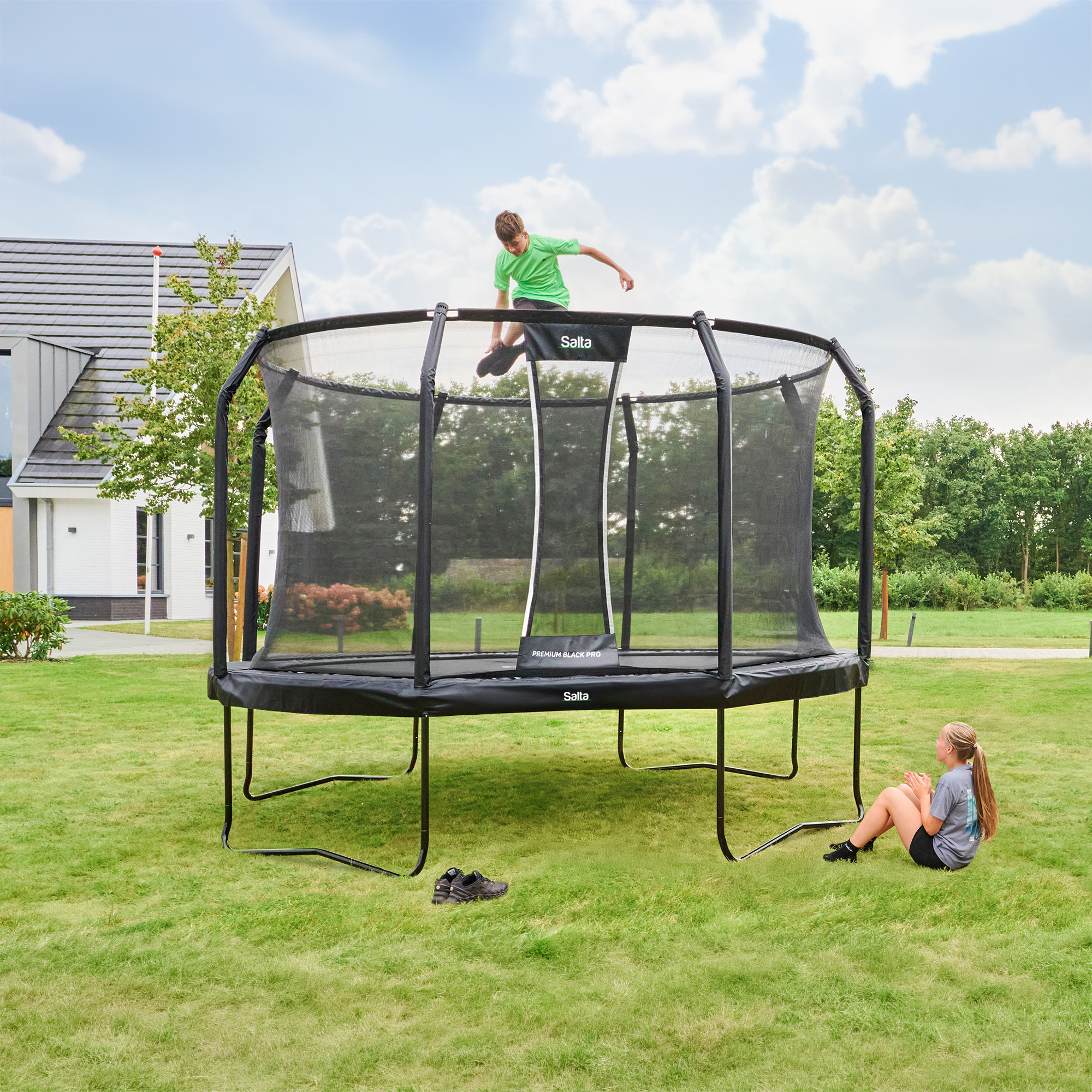 Studsmatta Salta Premium Back Pro 460 cm