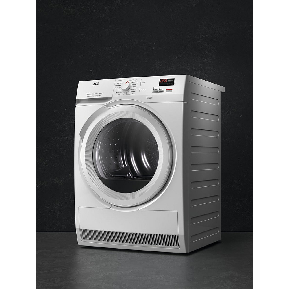 Värmepumpstumlare AEG TR702K84L Vit För Effektiv Torkning