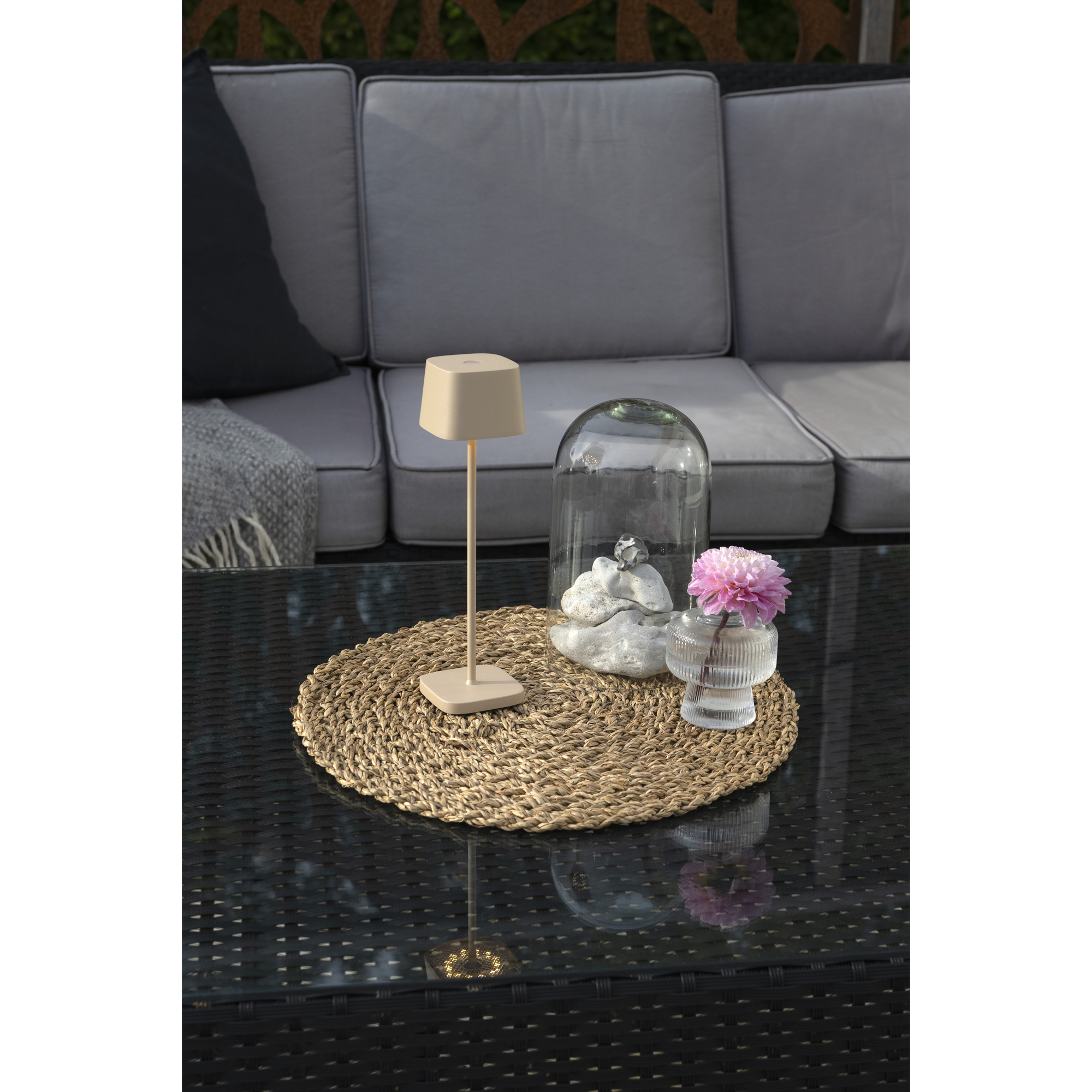 Bordslampa Gnosjö Konstsmide Capri USB Mini