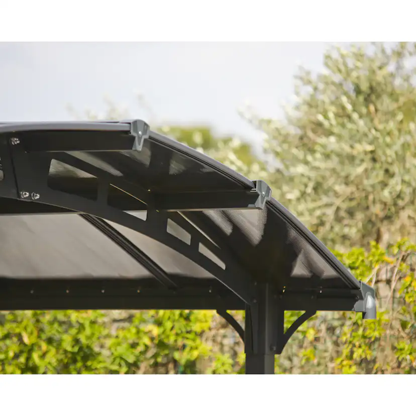 Canopia Tucson Hardtop Aluminium Paviljong För Hela Säsongen 3,6 X 4,3 m