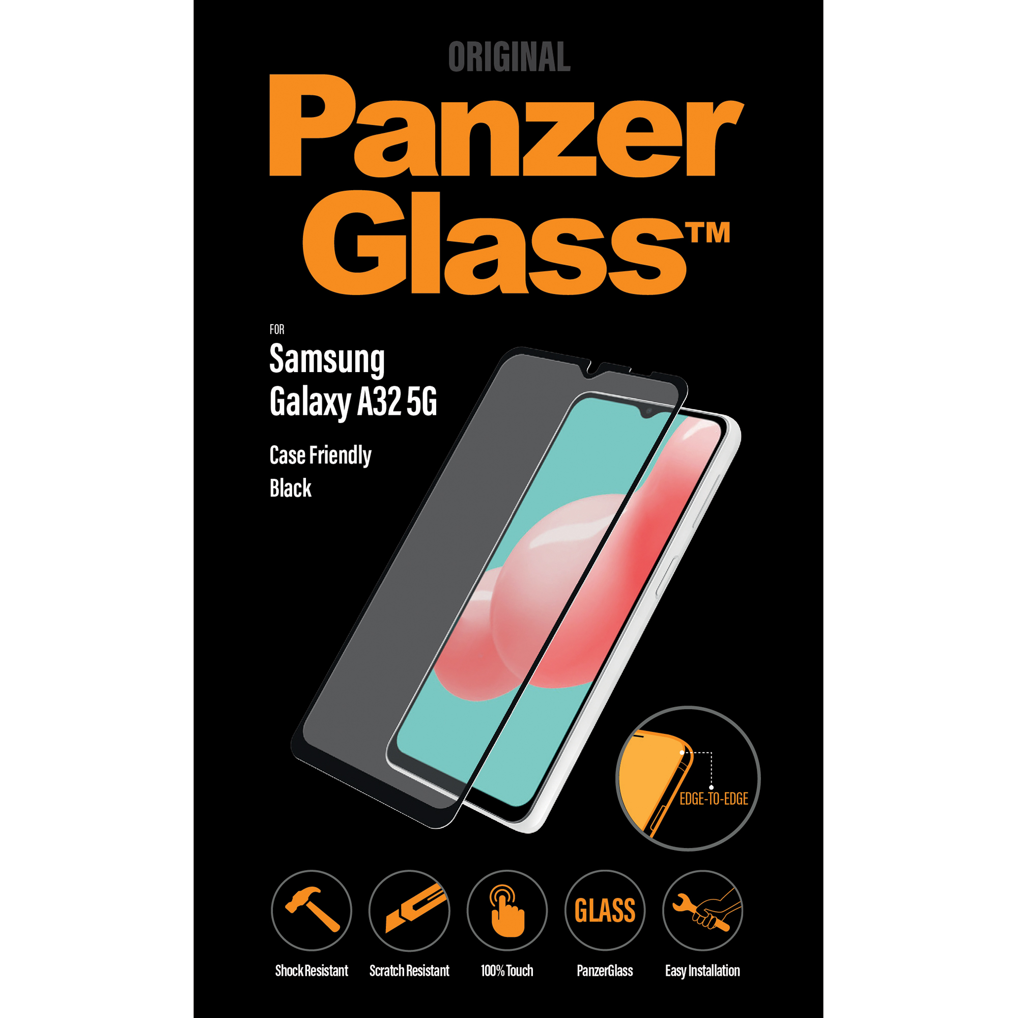 Skärmskydd Panzerglass Samsung Galaxy A32/M12 5G Case Friendly