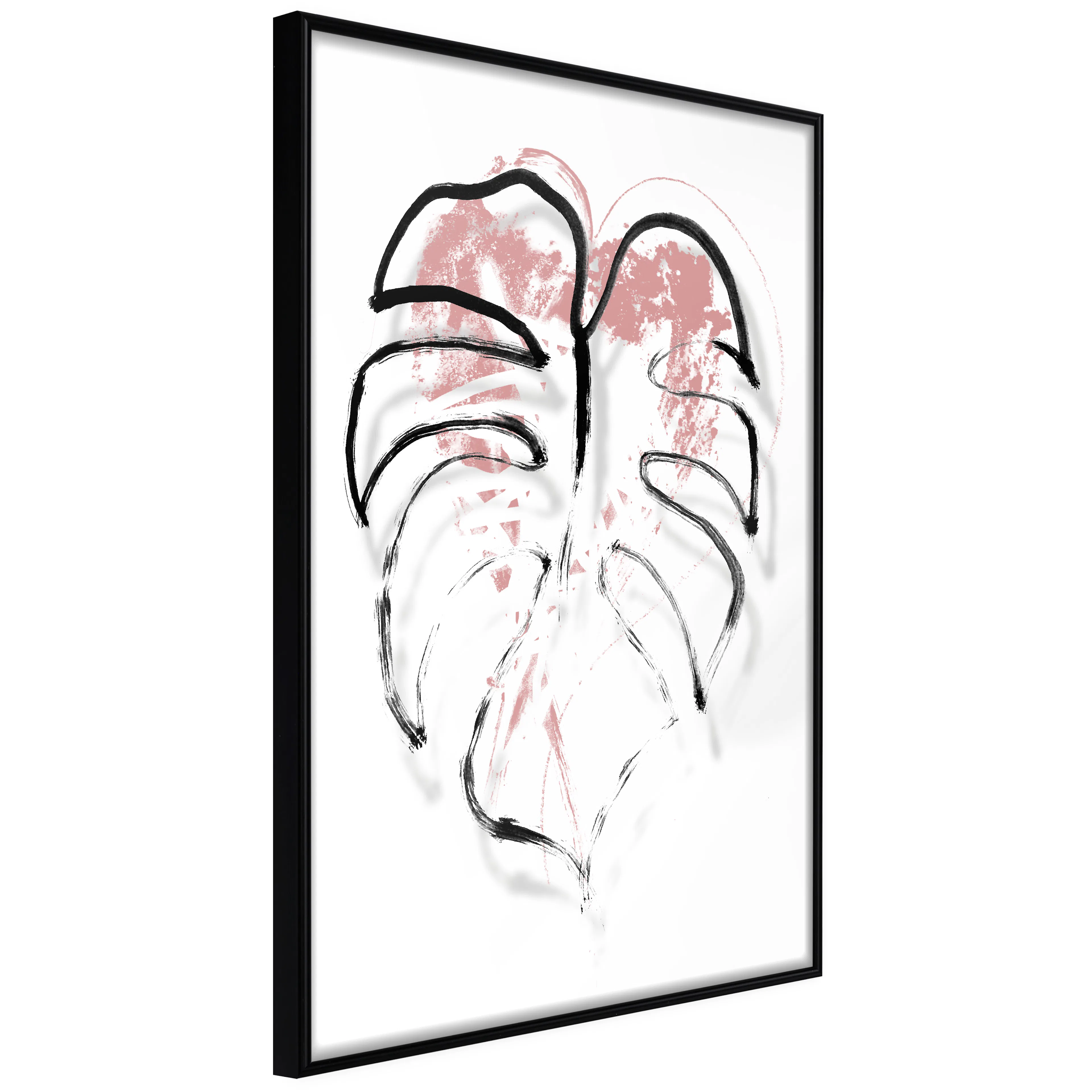 Affisch - Dynamic Monster [Poster] 20x30 Svart ram, 20x30 cm