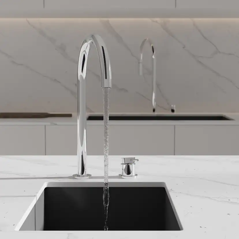 Köksblandare Scandtap Steel Harmonized K2