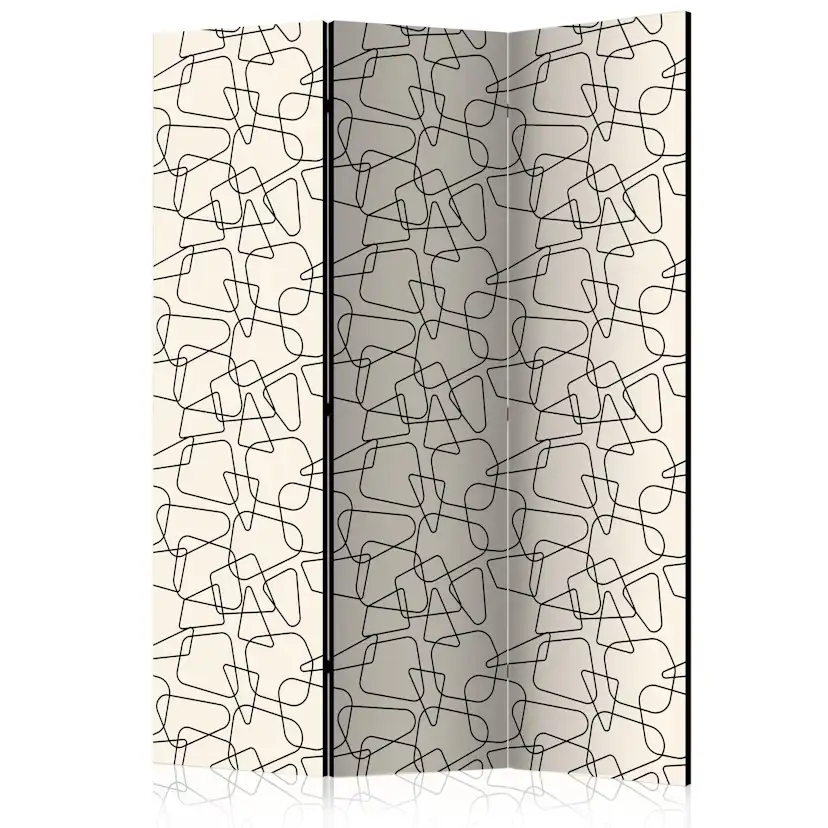 Rumsavdelare Skärmvägg Arkiio Rounded Geometry 135x172 cm