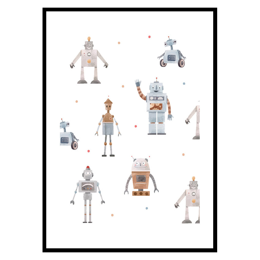 Poster Gallerix Robots