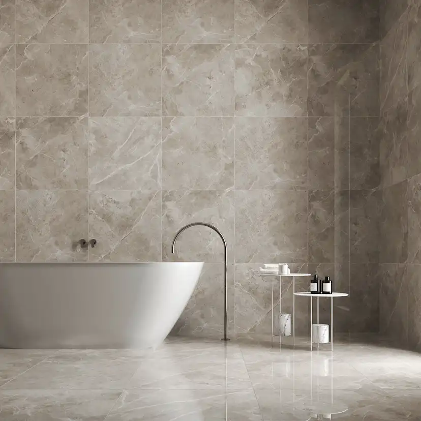 Klinker Pulpis Mid Grey Marmor Blank 60x60