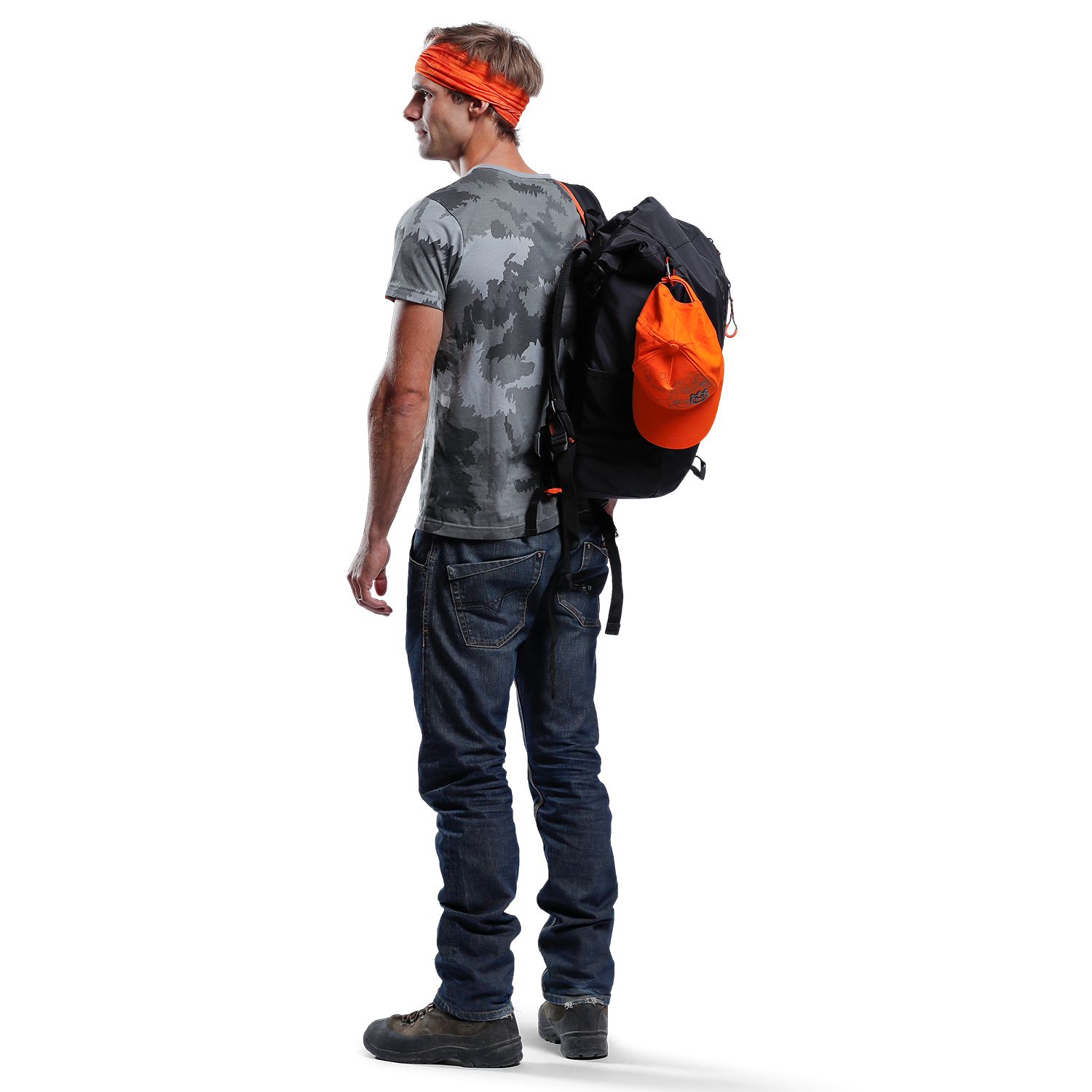 T-shirt Husqvarna Xplorer Skogsmönstrad Kamouflage