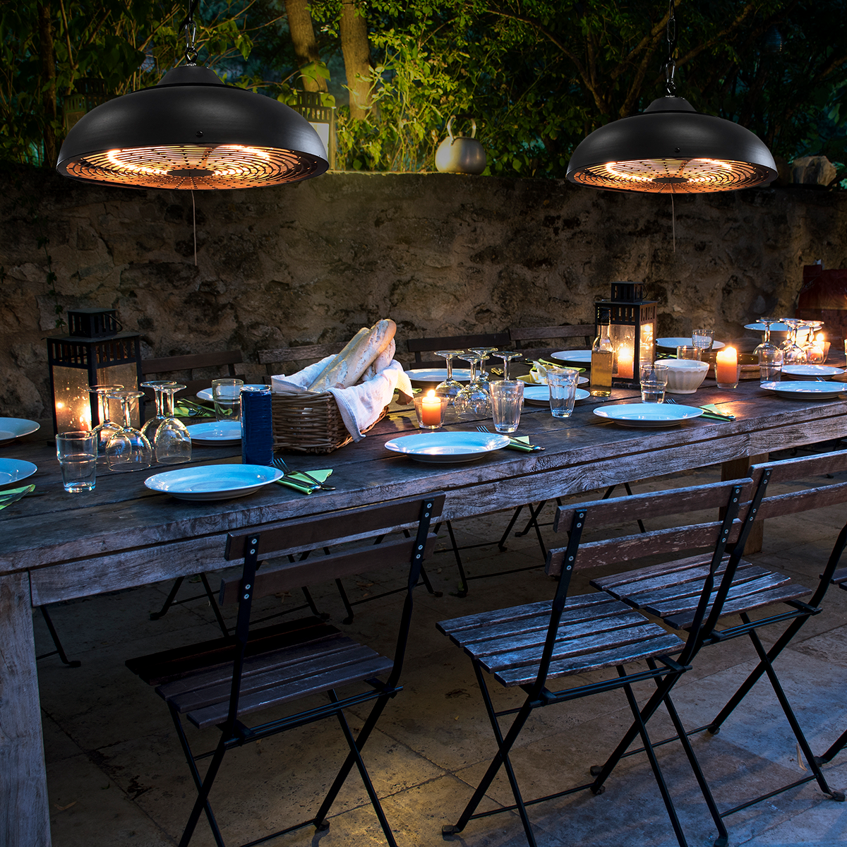 Terrassvärmare Termo Toscana Hängande 1200W