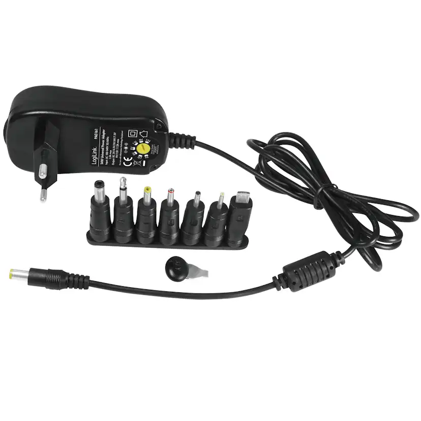 Nätadapter LogiLink 230V - 3-12V 2A 24W