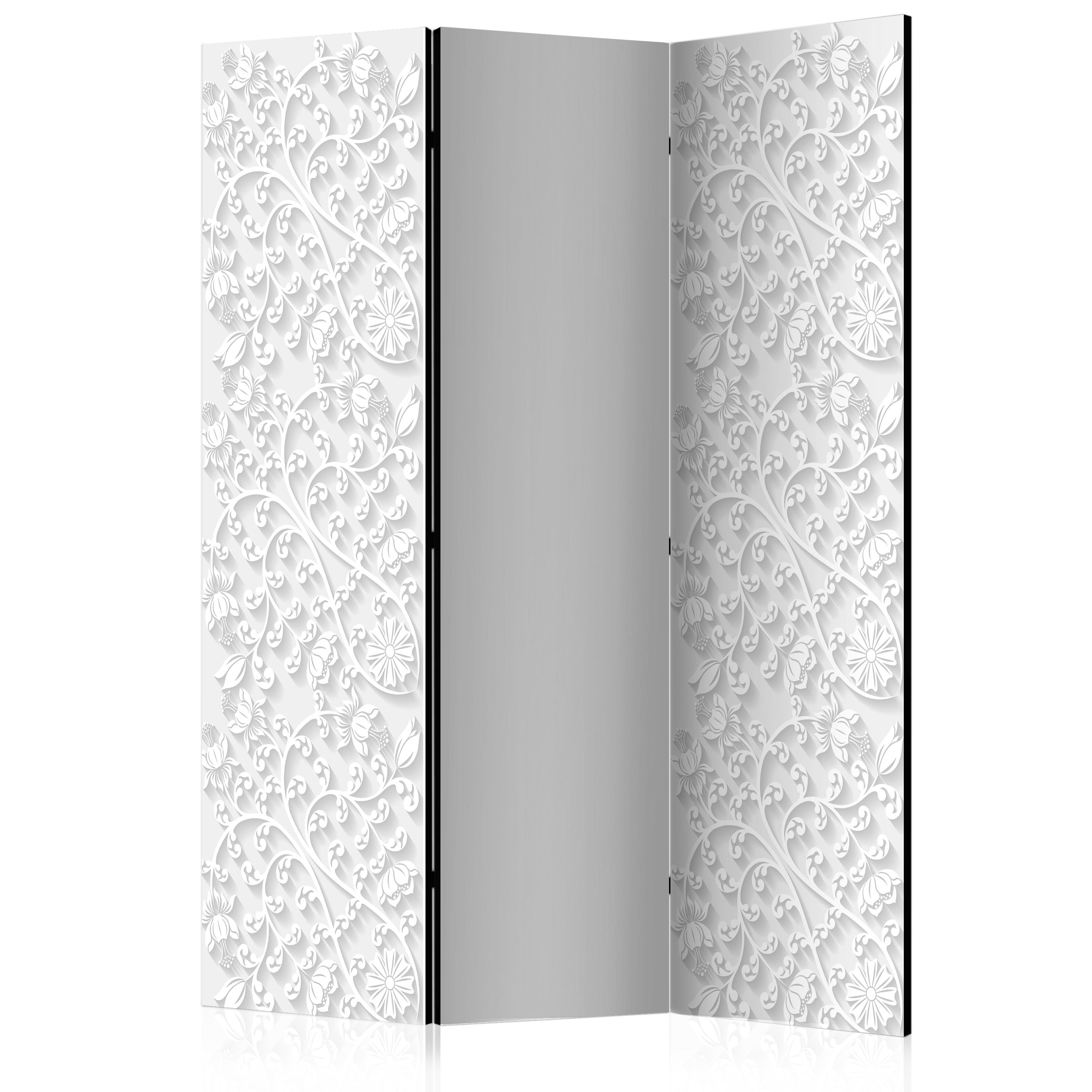 Rumsavdelare Skärmvägg Arkiio Room Divider – Floral Pattern I 135x172 cm