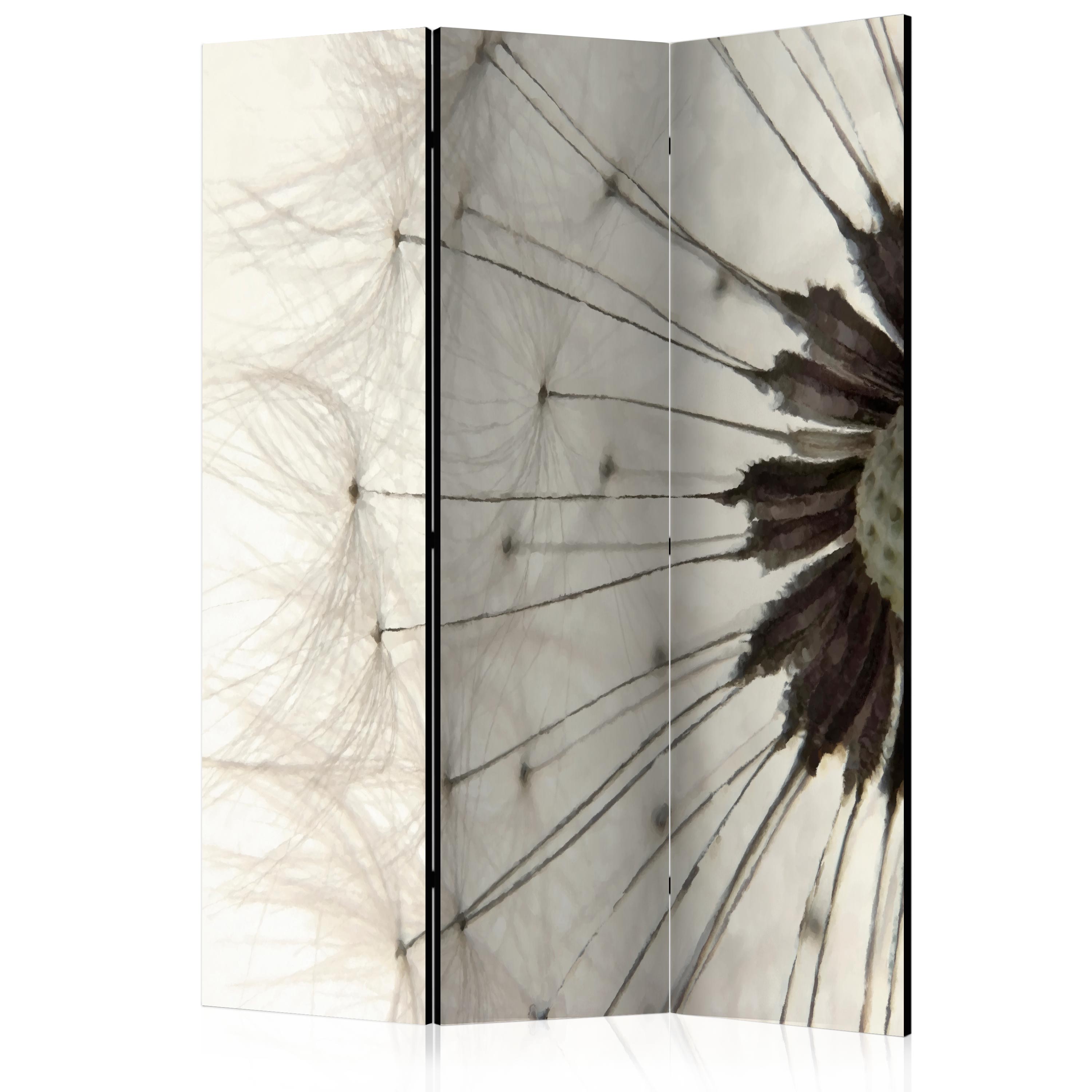 Rumsavdelare Skärmvägg Arkiio White Dandelion 135x172 cm