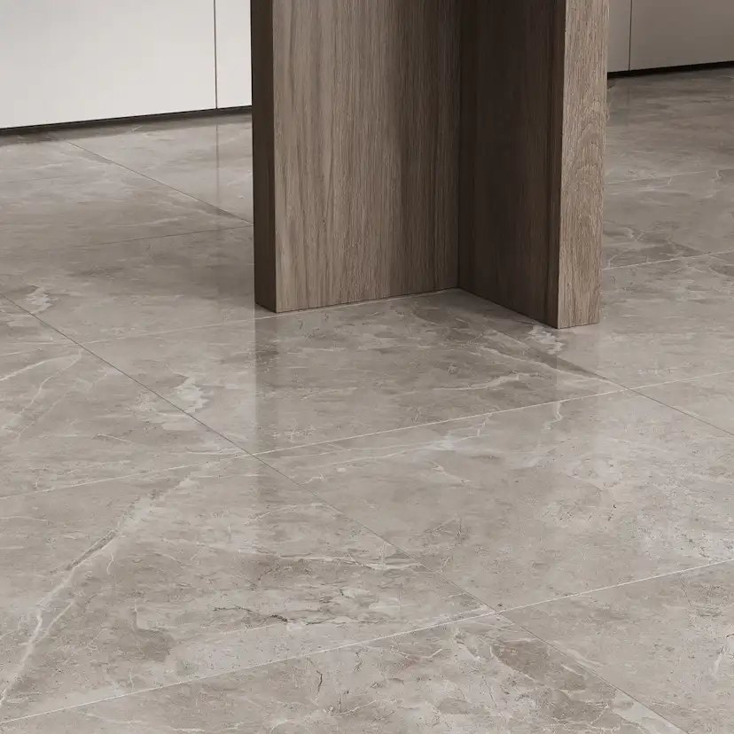 Klinker Tenfors Pulpis Mid Grey Marmor Blank 60x60