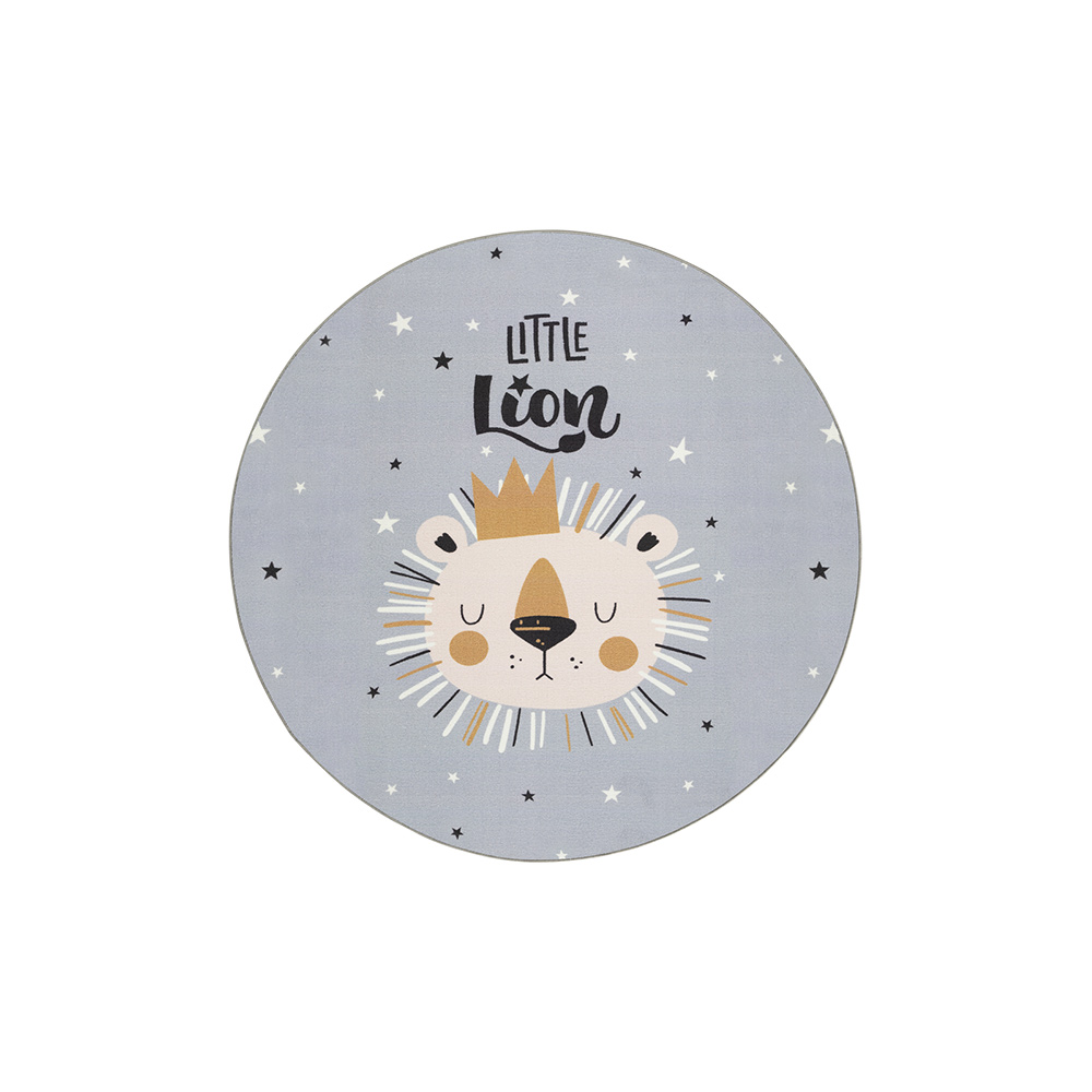 Barnmatta KM Carpets Play Lionking Rund