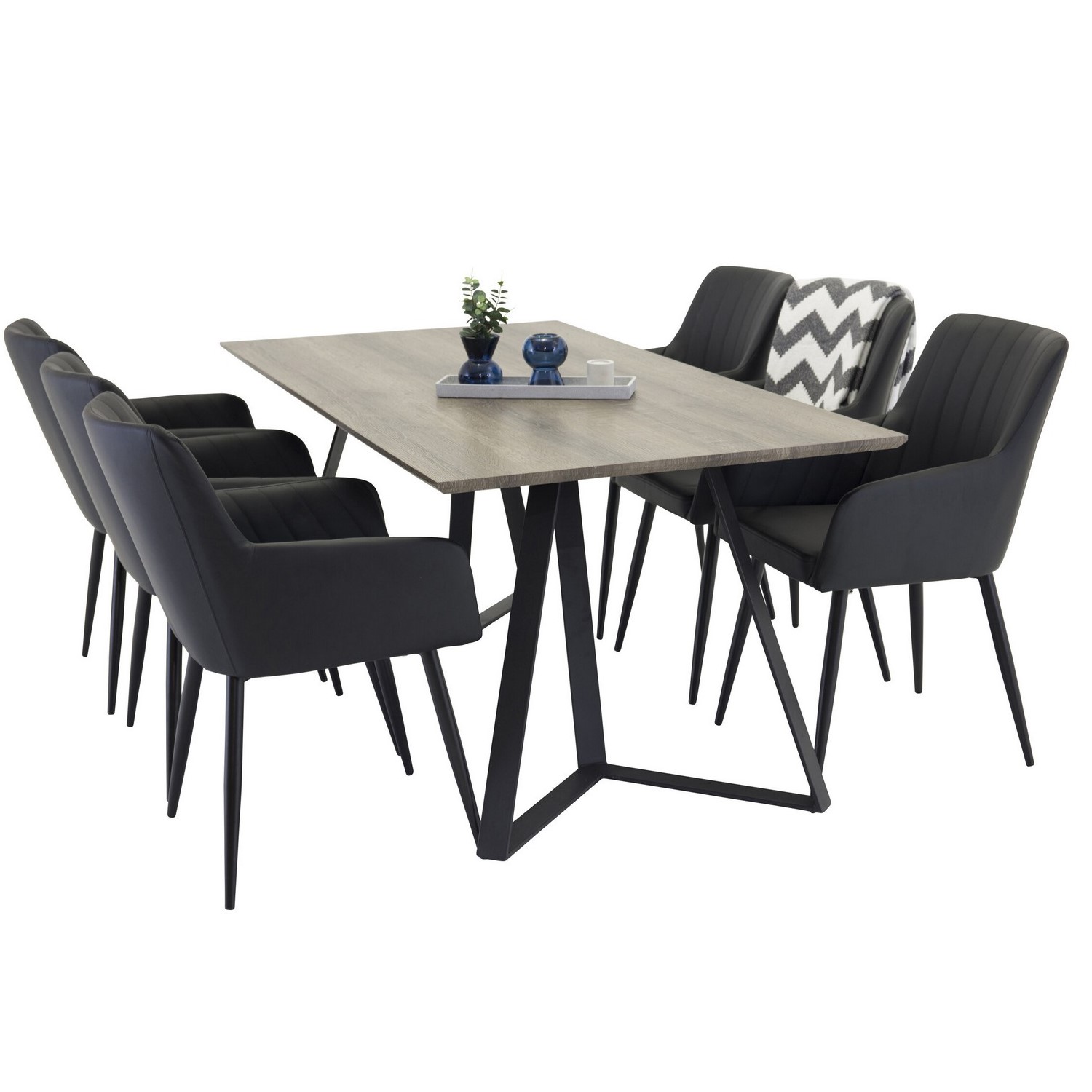 Matgrupp Venture Home Marina med 6st Comfort Stolar