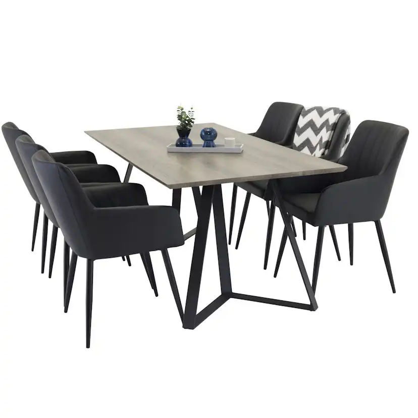 Matgrupp Venture Home Marina med 6st Comfort Stolar