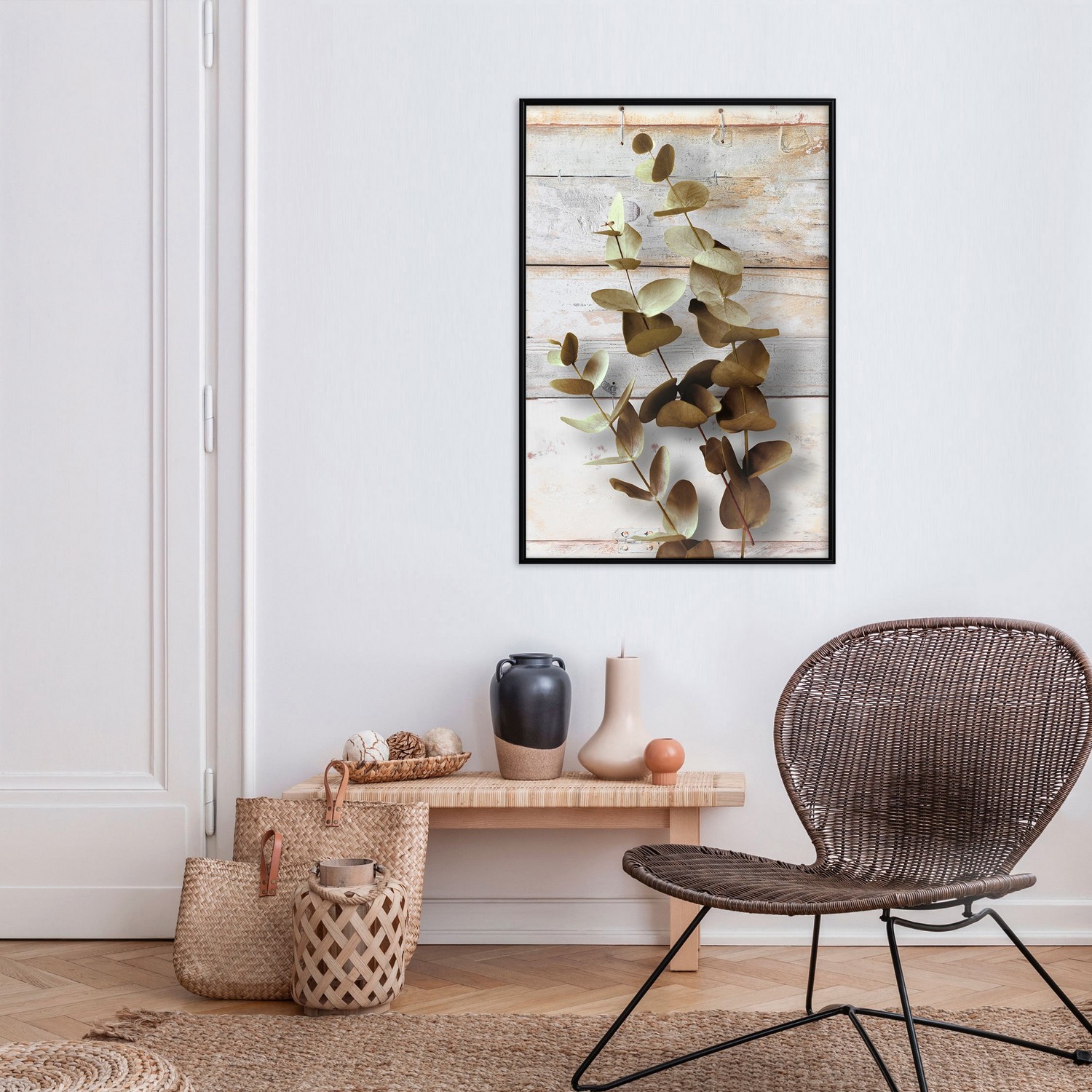 Affisch - January Dawn [Poster] 40x60 Svart ram, 40x60 cm