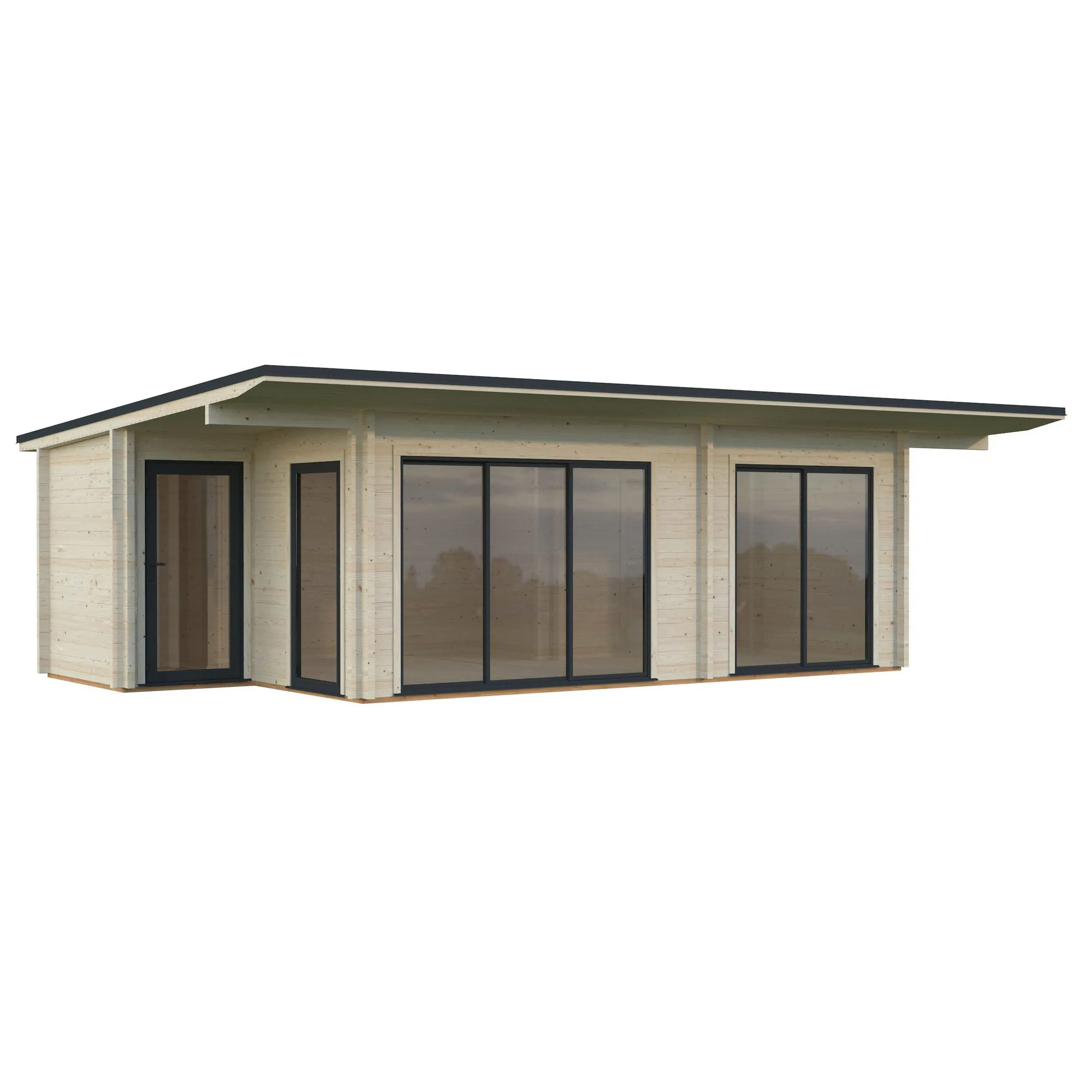 Trädgårdshus Palmako Rebekka 19 m² (inv. 13,6 m² )