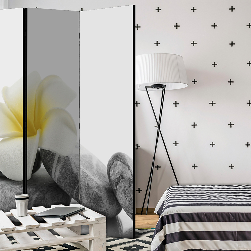 Rumsavdelare Skärmvägg Arkiio White Lotus 135x172 cm