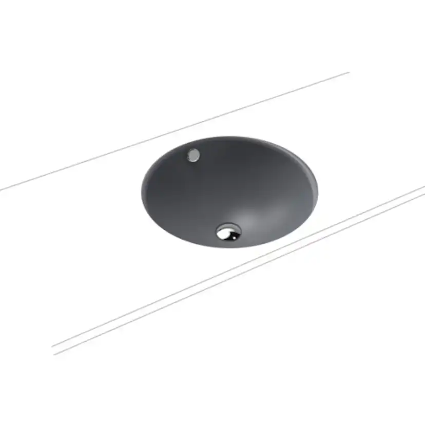 Tvättställ Underlimmad Classic Färg: Cool Grey 70, Bredd: Ø420 mm