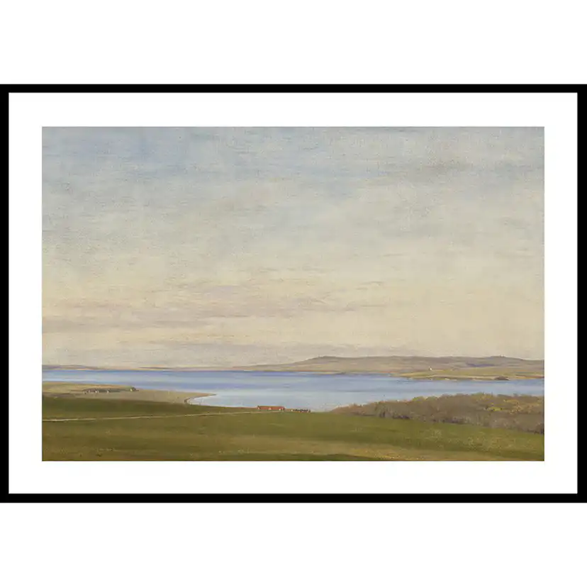 Poster Gallerix Fjord Landscape With Farmhouse By P. C. Skovgaard
