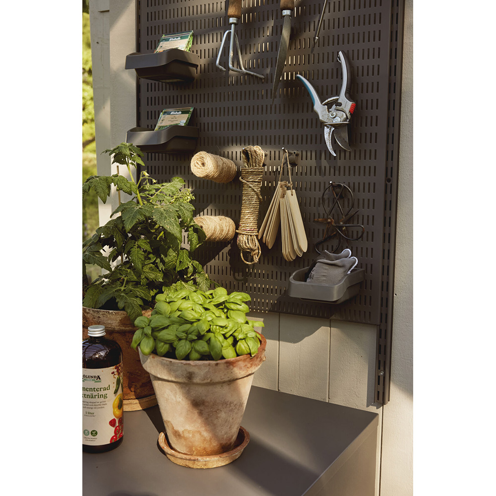 Förvaringslåda Elfa Garage+ Låg för Förvaringstavla